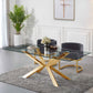 Capri Gold Dining Table