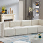 Quincy Velvet Modular Comfort Sofa