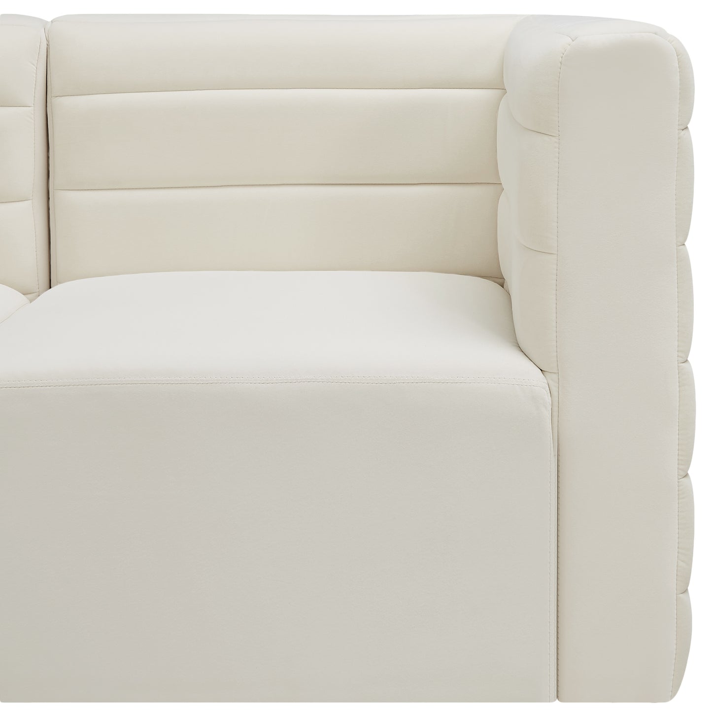 Quincy Velvet Modular Comfort Sofa