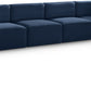 Quincy Velvet Modular Comfort Sofa