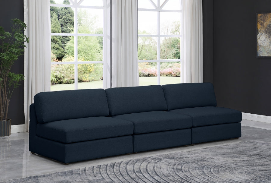 Beckham Linen Textured Modular 114" Sofa