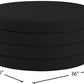 Aphia Boucle Fabric Ottoman | Coffee Table