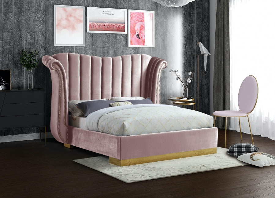 Flora Velvet Bed