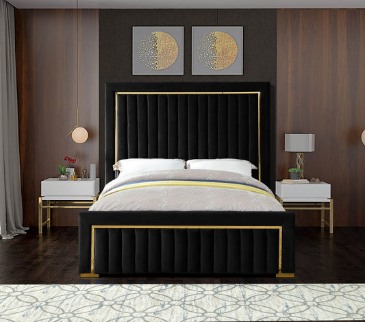 Dolce Velvet Queen Bed