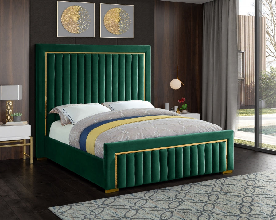 Dolce Velvet Queen Bed