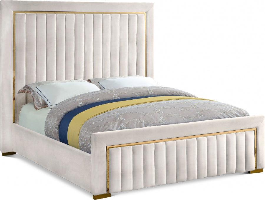 Dolce Velvet Queen Bed