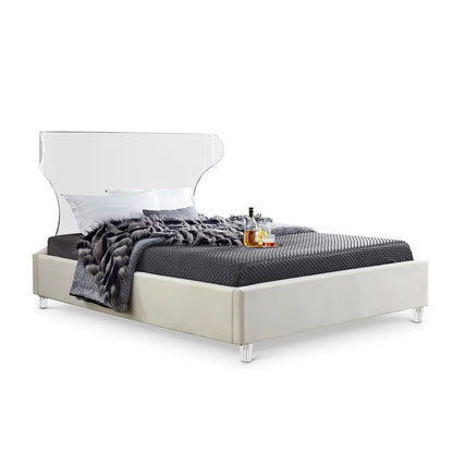 Ghost Velvet Bed