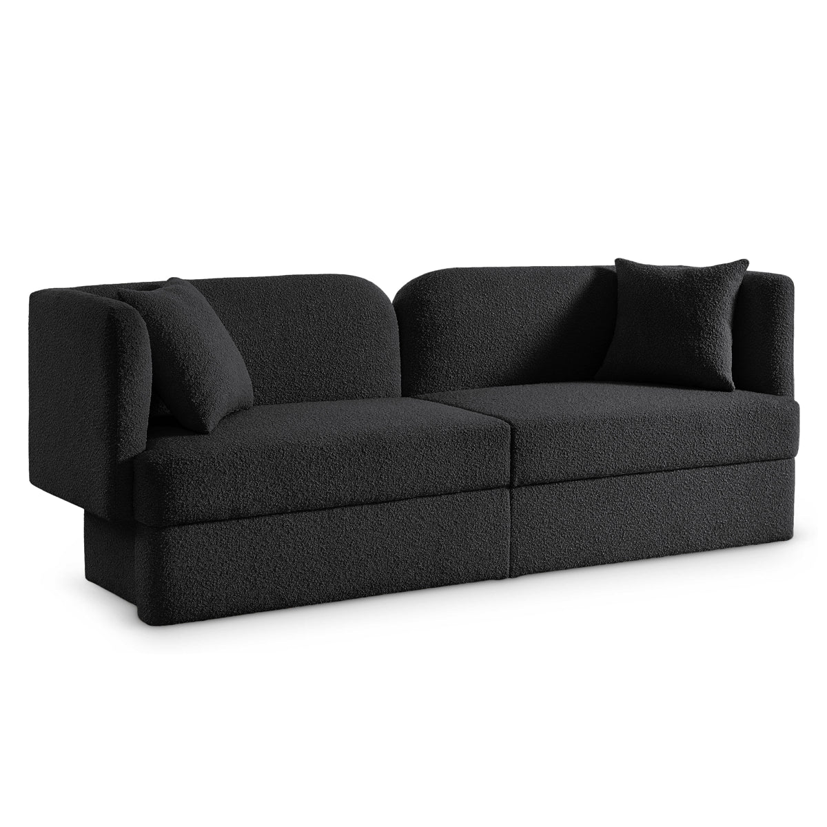 Marcel Boucle Fabric Sofa