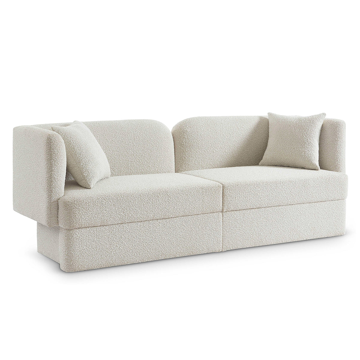 Marcel Boucle Fabric Sofa