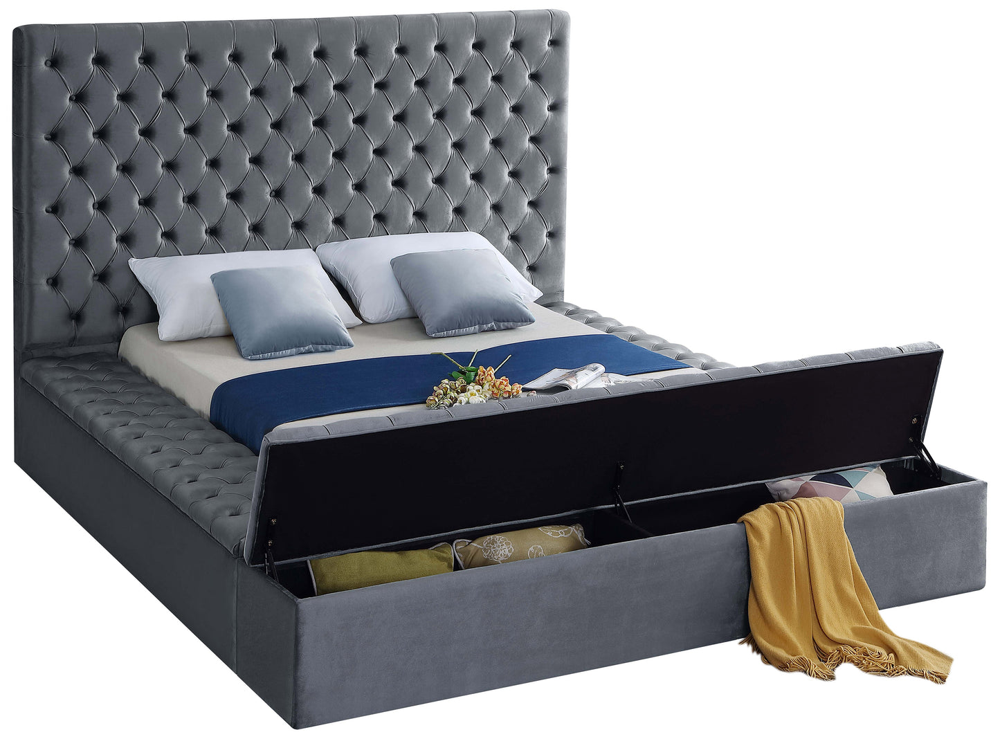 Bliss Velvet Bed