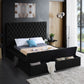 Bliss Velvet Bed